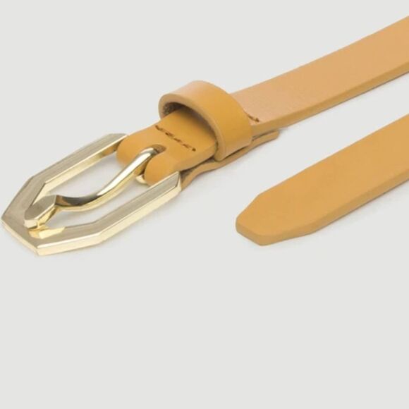 Frame Le Polygon Belt in Caramel NWT XS - Picture 3 of 5